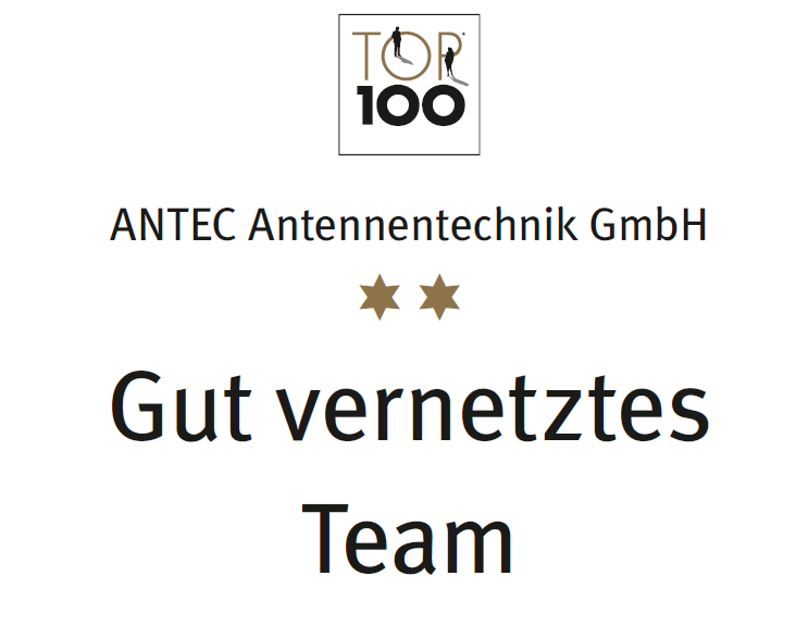 Gut vernetztes Team